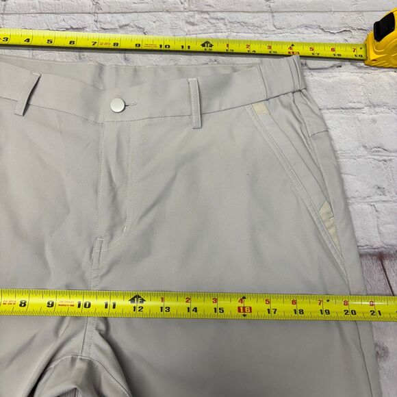 Jack Archer Men Jetsetter Pants Size 33x30 Stone Performance Golf Chino C056 -6 - Picture 3 of 16